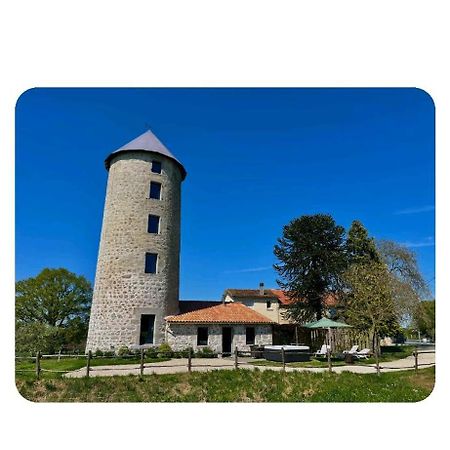 Loue Ancien Moulin A Vent Avec Piscine Et Jacuzzi Villa Neuvy-Bouin Exteriör bild