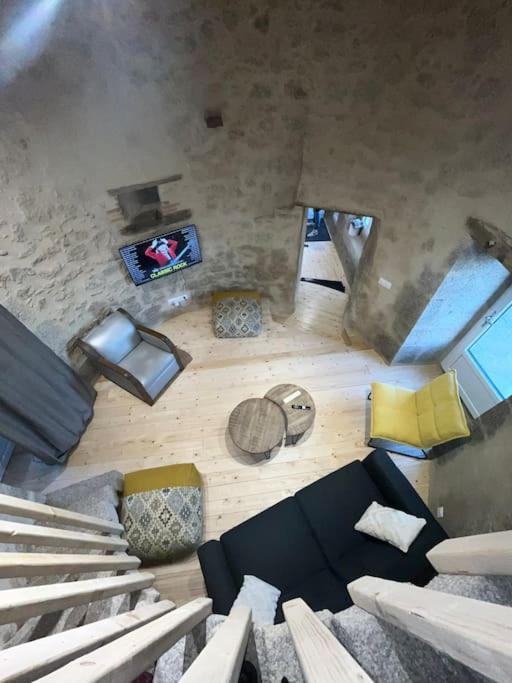 Loue Ancien Moulin A Vent Avec Piscine Et Jacuzzi Villa Neuvy-Bouin Exteriör bild